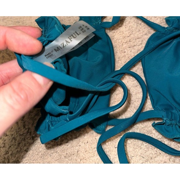 Zaful blue swim top - Picture 4 of 4